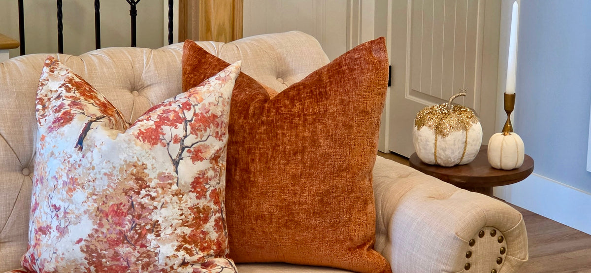 TERRACOTTA PILLOW COVER, 22