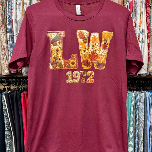 Autumn L&W Short Sleeve TShirt- 6 designs- Free Shipping