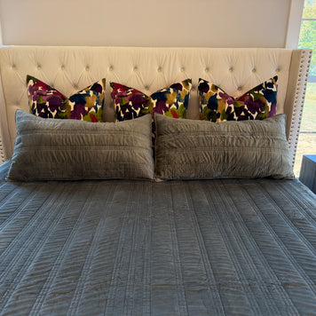 Luxurious Velvet Quilt - RV Fitted or Residential Corners - King and Queen - Washable