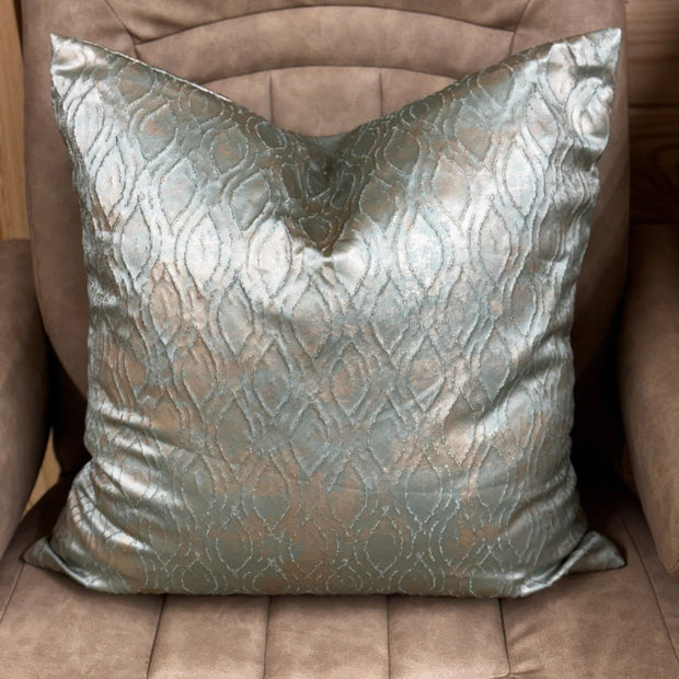 Eucalyptus Gold pillow, 20x20, feather insert