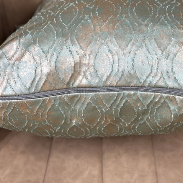 Eucalyptus Gold pillow, 20x20, feather insert