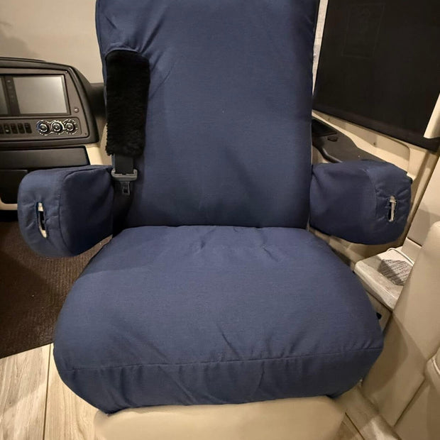Captain's Chair Cover - PASSENGER SEAT for Tiffin Class A Coaches- per seat DELUXE (Copy)