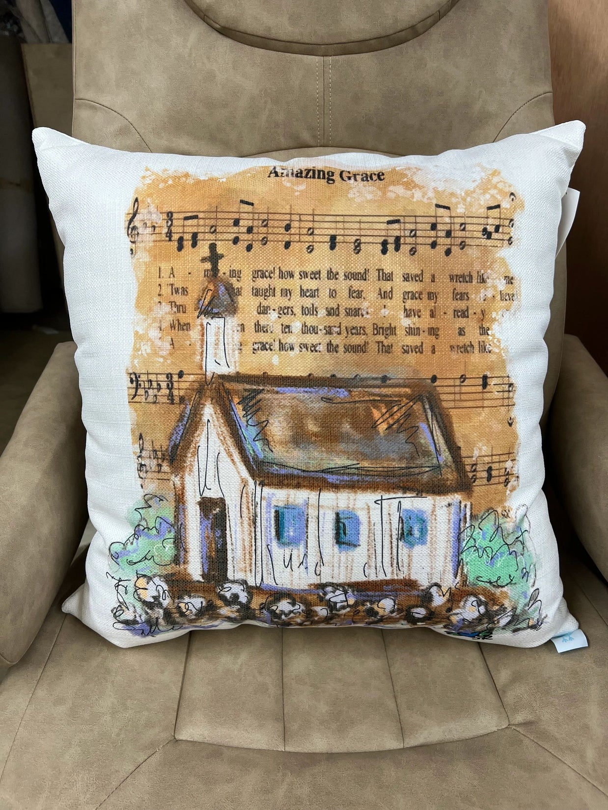 Amazing Grace Pillow
