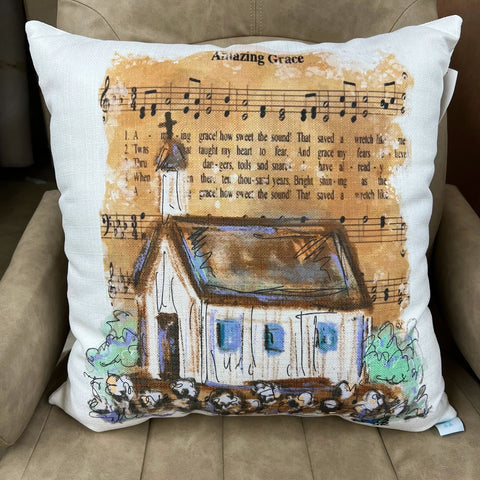 Amazing Grace Pillow