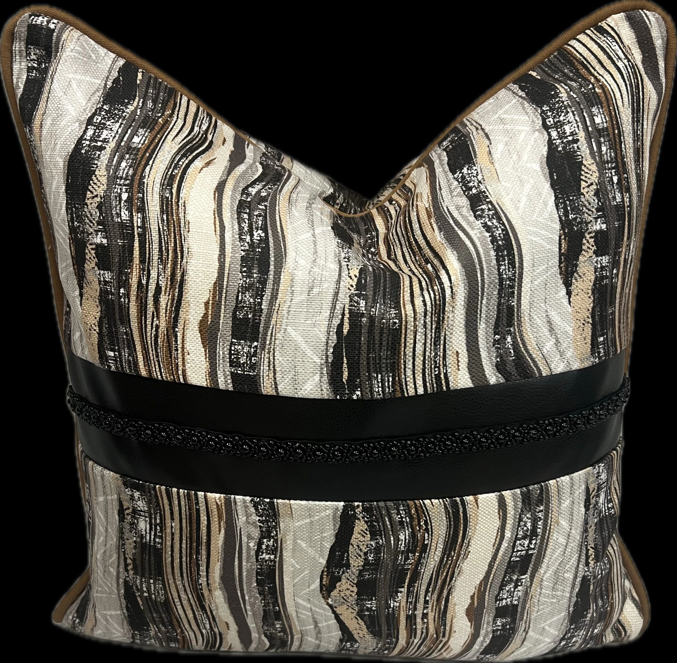 On The Road Again Blackstone Pillow