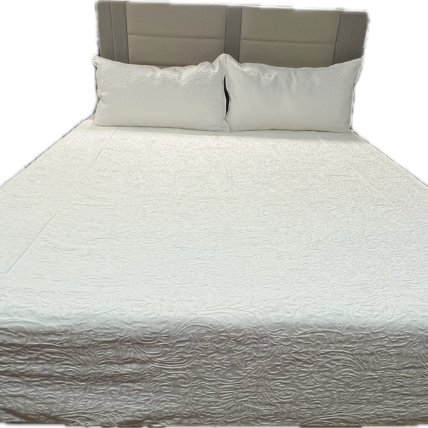 Pearl Bedspread + 2 Pillow Shams