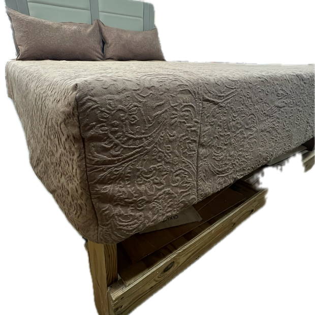 Walnut Bedspread + 2 Pillow Shams