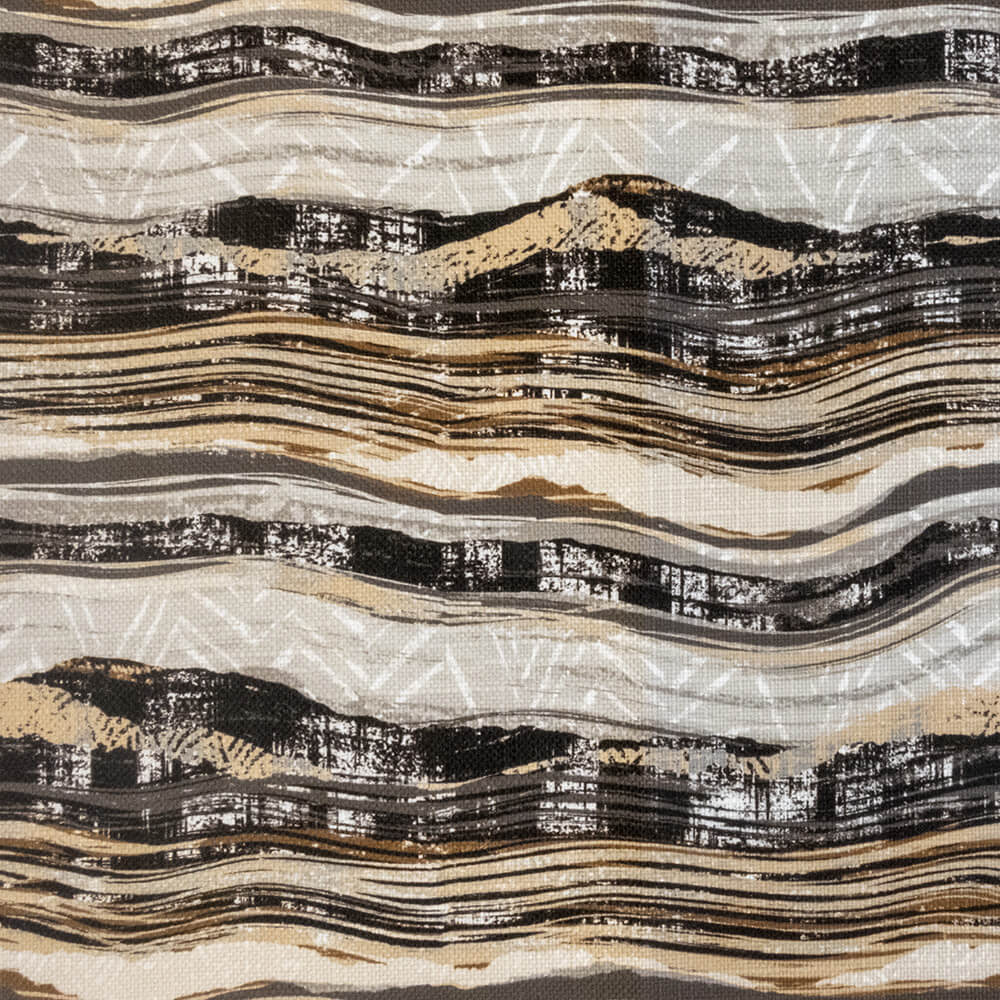 Hit The Road Package - Lumbar Pillow and Scarf- Mountain Highway