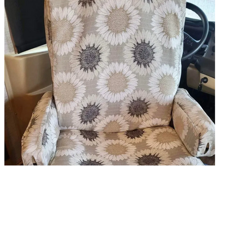 Captain's Chair Cover  - DRIVER'S SEAT for Tiffin Class A Coaches- per seat
