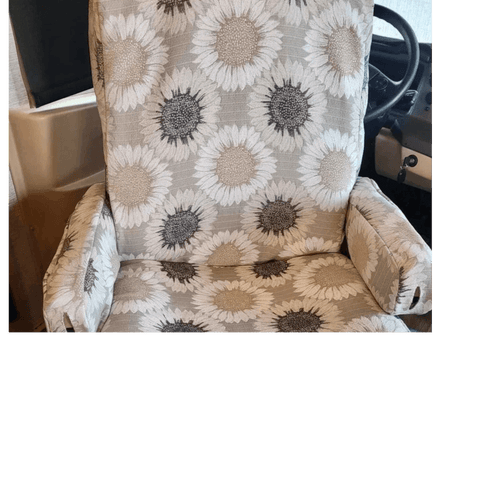 Captain's Chair Cover - PASSENGER SEAT for Tiffin Class A Coaches- per seat