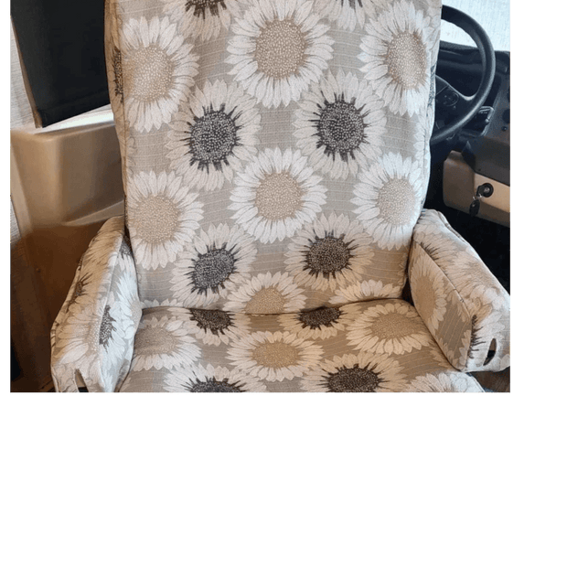 Captain's Chair Cover - PASSENGER SEAT for Tiffin Class A Coaches- per seat